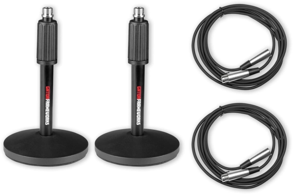 Gator Frameworks Desk Mic Stand Set