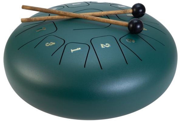 Dimavery TD-12 Steel Tongue Drum - Green