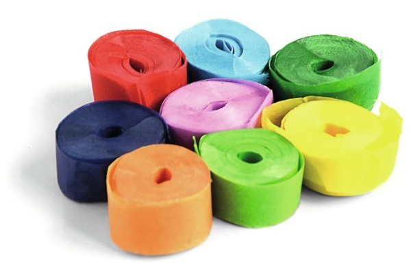 Slowfall Streamers 5mx0.85cm, multicolor, 100x