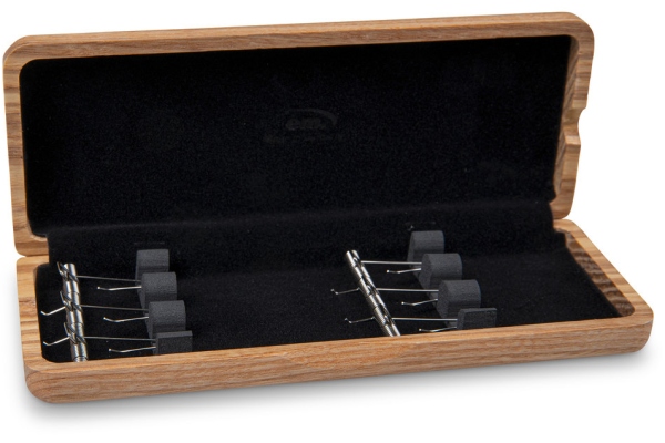 Etui ancii Fagot 6 Reeds Natur lăcuit