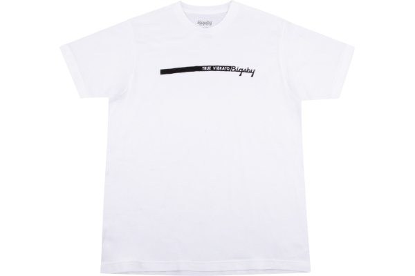 Bigsby True Vibrato Stripe T-Shirt White M
