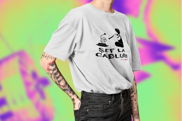 Șef la cabluri Alb 5A M