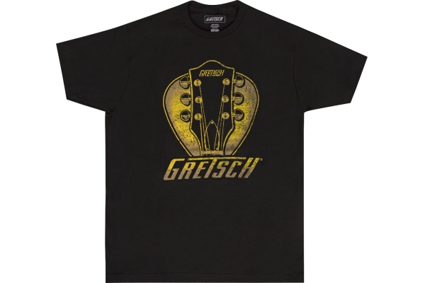 Gretsch Guitars Headstock Pick T-Shirt Black Small