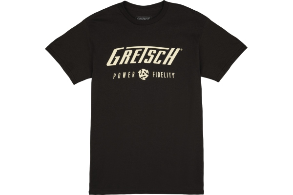 Gretsch Guitars Power & Fidelity™ Logo T-Shirt Black M