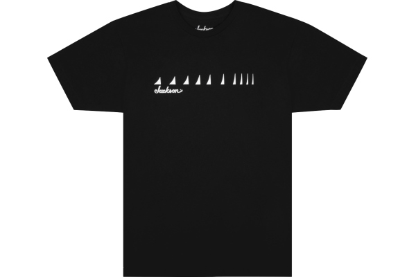 Jackson Shark Fin Neck T-Shirt Black Medium