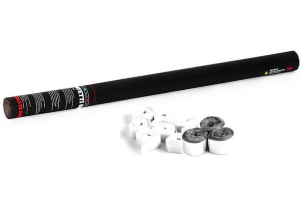 Handheld Streamer Cannon 80cm, white/silver