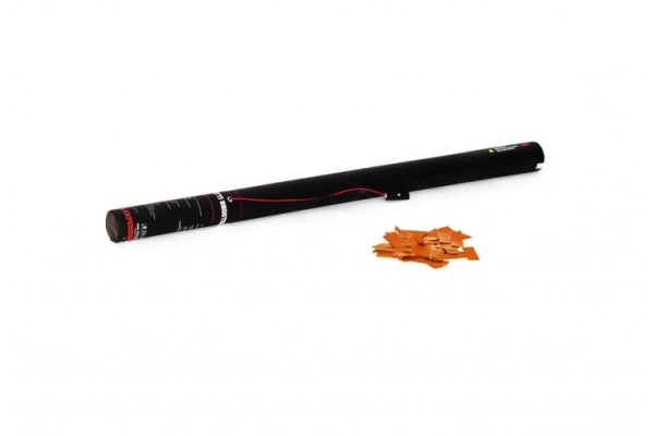 Electric Confetti Cannon 80cm, orange