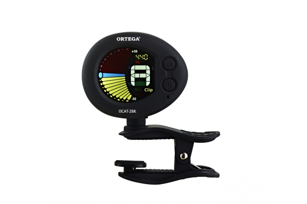 Ortega Chromatic Clip Tuner & Metronome - Black