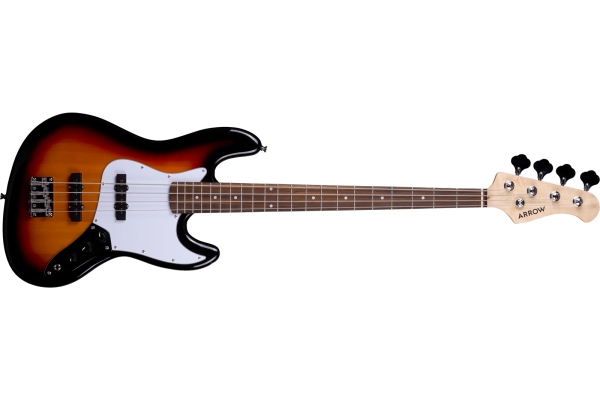 Arrow Louisiana 4 Bass Sunburst Rosewood/White