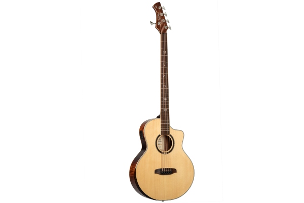 Ortega Signature Series Acoustic Bass 5-String - Natural + Gig Bag KTSM2-5
