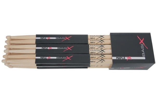 Gewa Bețe tobă Basix Maple 7A set 12 perechi Gewa Bețe tobă Basix Maple 7A set 12 perechi