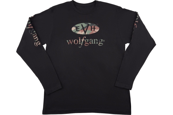Wolfgang Camo Long Sleeve T-Shirt Black S