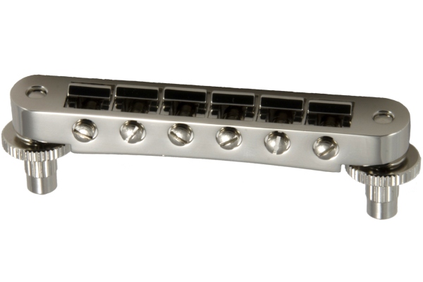 Grover 521N Tune-O-Matic Guitar Bridge (Unnotched) Nickel