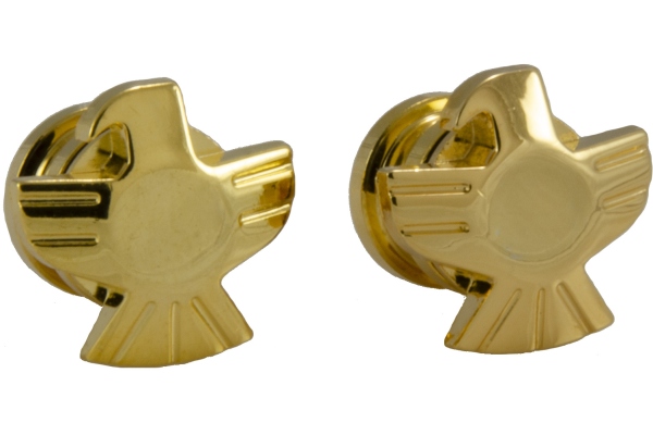Grover  S 620G - Artist Strap Buttons, Eagle - Gold