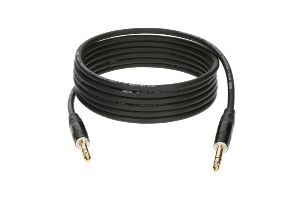 Klotz ProFlex Balanced Audio – TRS Jack Gold - 10m
