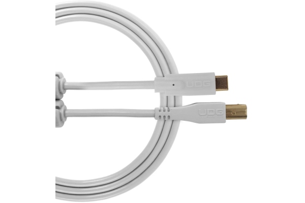 UDG Ultimate Audio Cable USB 2.0 B-C Straight 1.5m - White