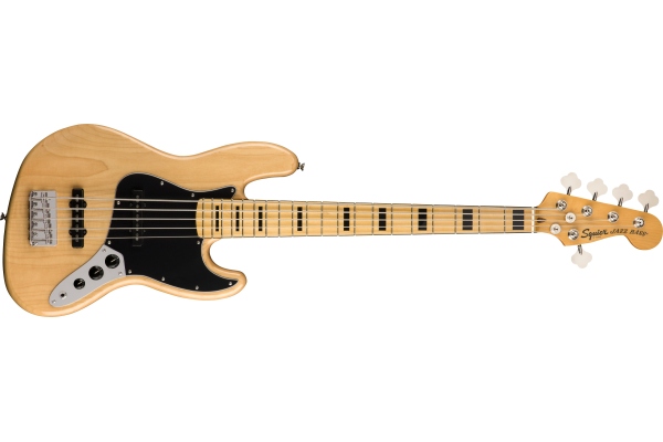 Fender Squier Classic Vibe '70s Jazz Bass V Maple Fingerboard Natural