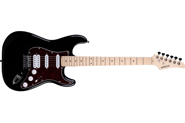 Arrow Tonecaster ST 211 Deep Black Maple/T-shell