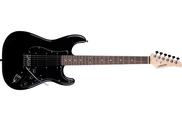 Arrow Tonecaster ST 211 Deep Black Rosewood/Black