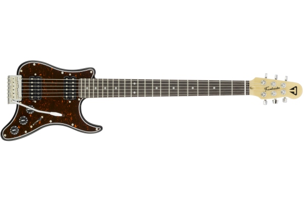 Traveler Guitar - Travelcaster Deluxe (Humbucker) - Gloss Black