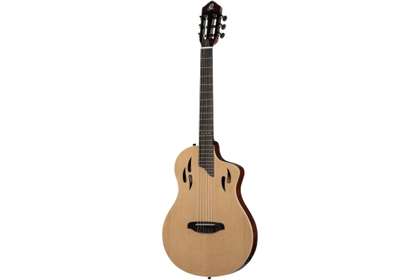 TourPlayer DeLuxe Nylon 6 String  Spruce Natural + Gig Bag