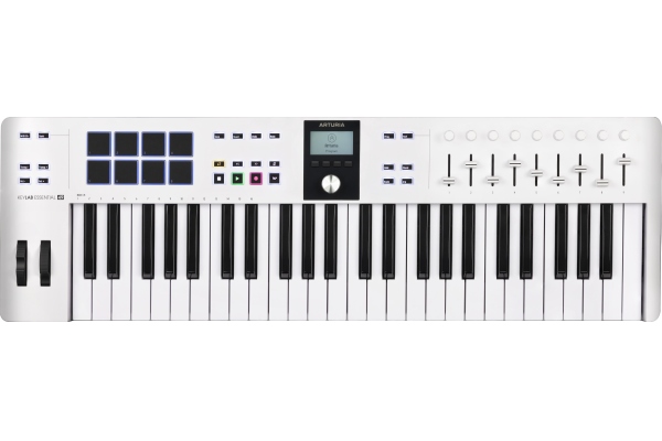 Arturia KeyLab Essential 49 mk3 White Arturia KeyLab Essential 49 mk3 White