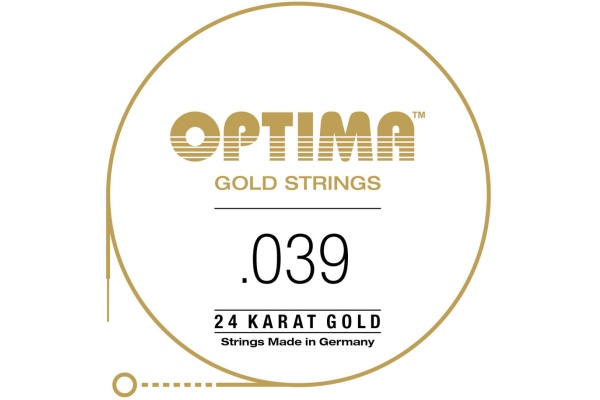 Gold strings A5 .039w