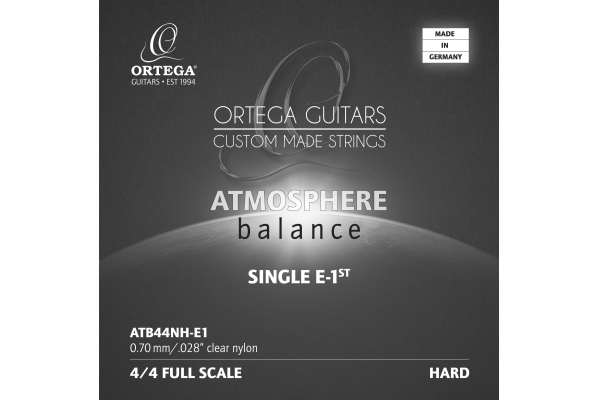 Ortega ABS Nylon String - High Tension Clear Nylon 0.28