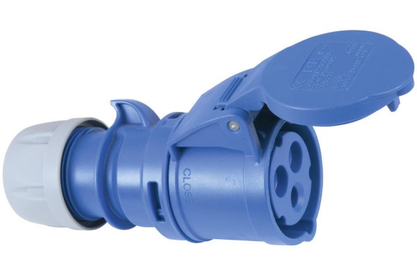 PC ELECTRIC CEE Socket 16A 3pin bu