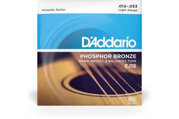 Daddario EJ16 Ph. Bronze Light 12-53