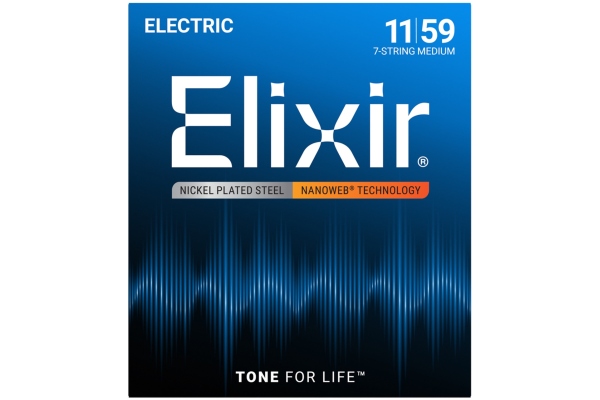 Nanoweb Electric 7- String Medium 12106