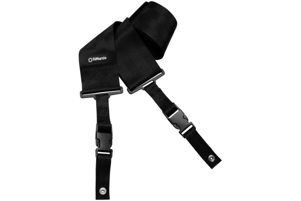 DiMarzio DD 2800BK 3 Inch Nylon ClipLock Black