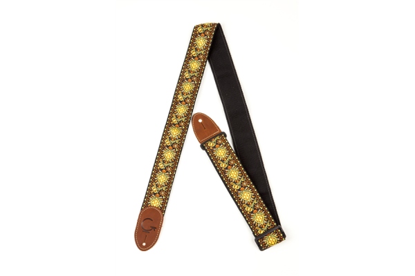G Brand Strap Yellow/Orange Brown Ends