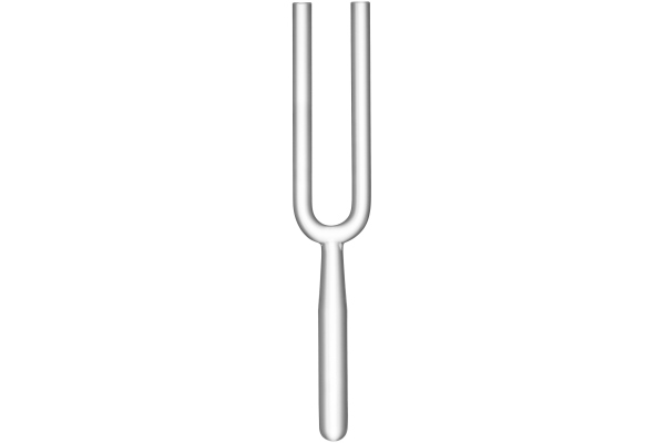 Meinl Solfeggio Crystal Tuning Fork Mi 528 Hz / C5