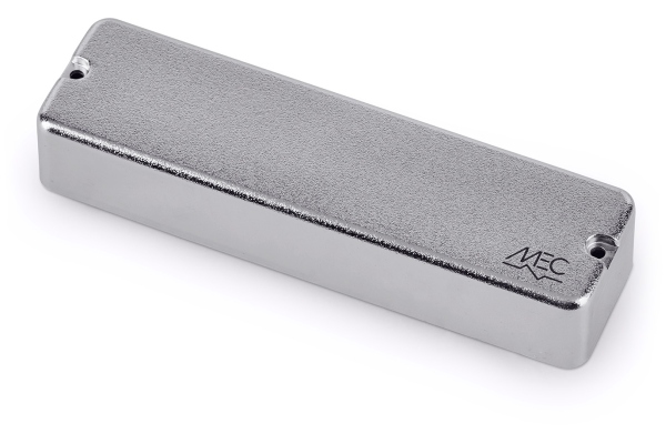 MEC Pickups  Active Soapbar Humbucker Bass Pickup, 6-String - Chrome