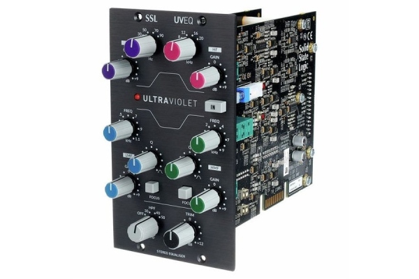 SSL 500-Series Ultraviolet Stereo EQ SSL 500-Series Ultraviolet Stereo EQ
