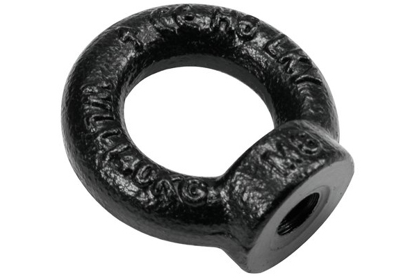 SafeCase Ring Nut M8 black galvanized DIN 582 SafeCase Ring Nut M8 black galvanized DIN 582