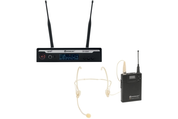 Relacart Set UR-222S Bodypack with HM-600S Headset