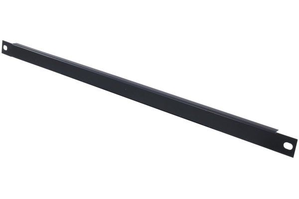 Front Panel Z-19U-shaped, steel, bk0.5U