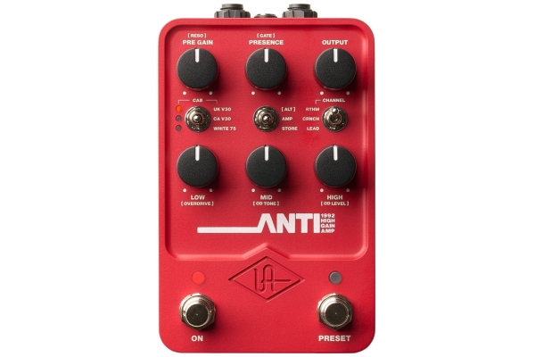 Universal Audio UAFX ANTI 1992 High Gain Amp Universal Audio UAFX ANTI 1992 High Gain Amp