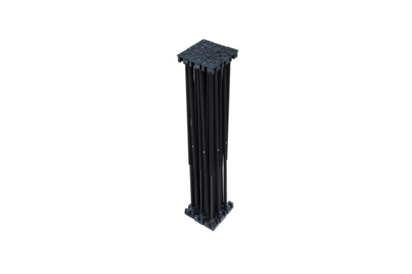 Alustage Spider Riser 1x1 60cm Black Alustage Spider Riser 1x1 60cm Black