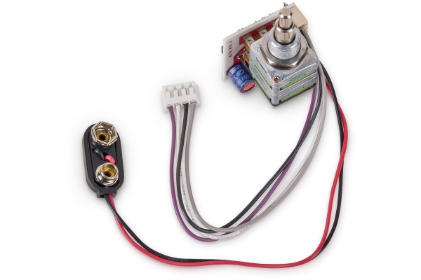 MEC Pickups  2-Way Electronics, for Passive Pickups, Bass / Treble Stacked only