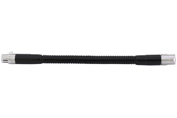 Omnitronic Gooseneck black XLR/XLR, 47cm