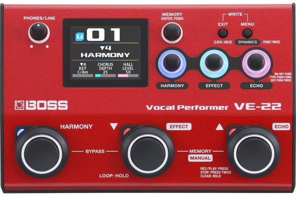 Boss VE-22 Vocal Performer Boss VE-22 Vocal Performer
