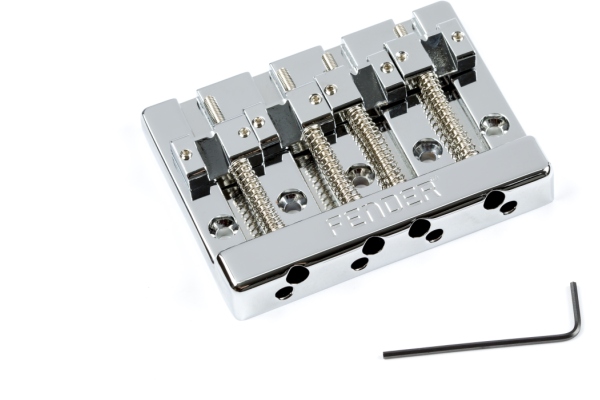 Fender HiMass 4-String Bass Bridge Assembly Fender HiMass 4-String Bass Bridge Assembly