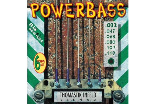 Thomastik Set 6 corzi bas - Power Bass Magnecore 