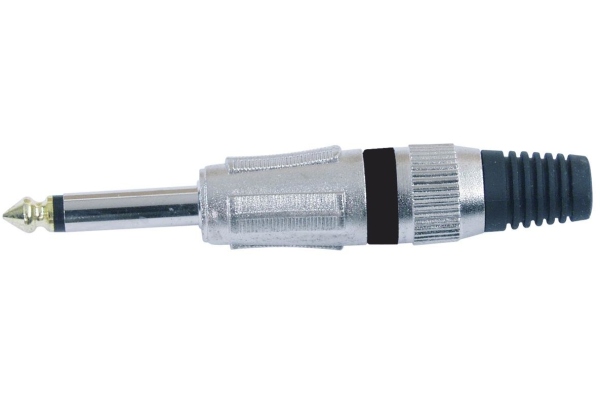 Omnitronic Jack plug 6.3 mono bk ROAD 10x