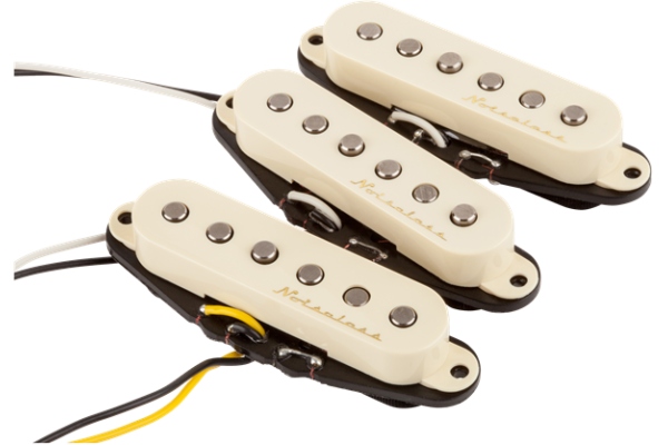 Fender Vintage Noiseless Strat 3 White Fender Vintage Noiseless Strat 3 White