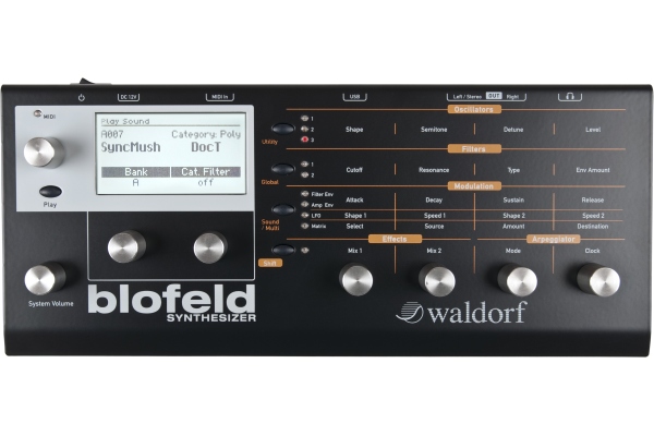 Waldorf Blofeld Black Waldorf Blofeld Black