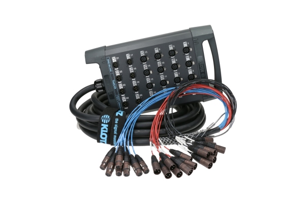 TrueLink 16/8 XLR 3p24-channel - single ground - 20 m